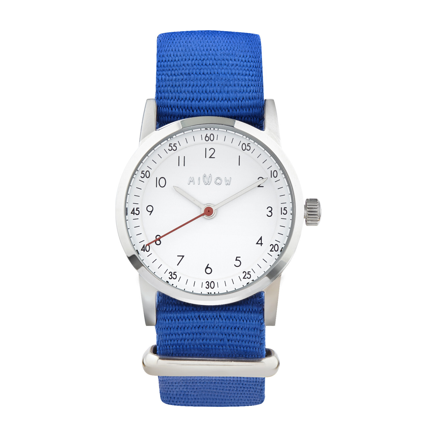 Millow Classic Watch, Royal Blue and Silver