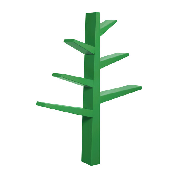 Spruce Tree Bookcase, Green