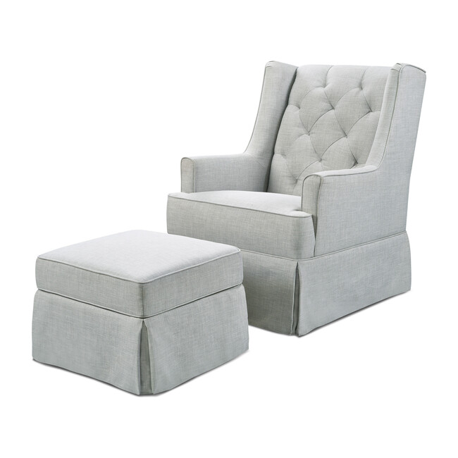 grey nursery chair