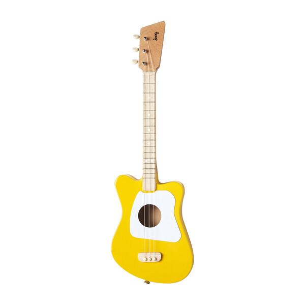 Mini 3-String Guitar, Yellow