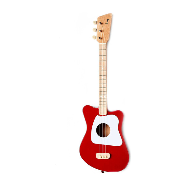 Mini 3-String Guitar, Red