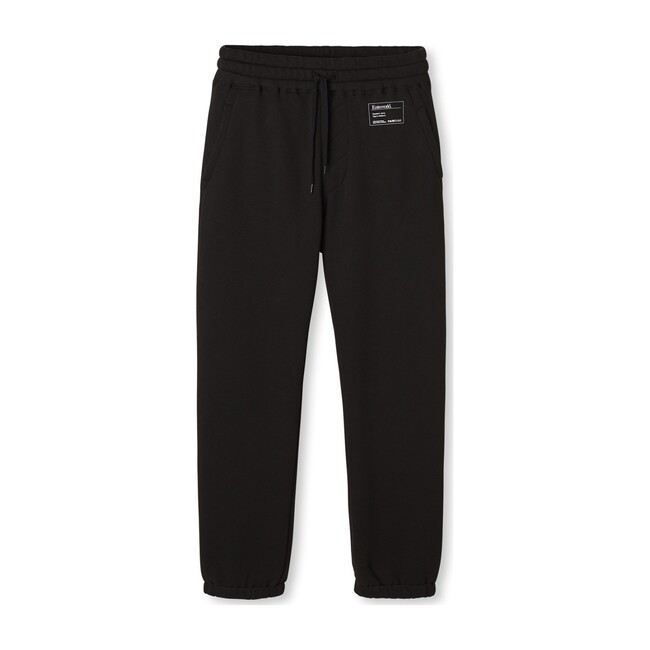 Men's Cozy Brushed Sweatpants, Black