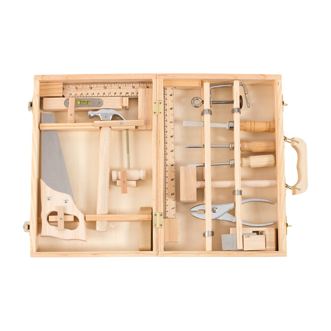 Large Wooden Tool Box - Play Kits - 1