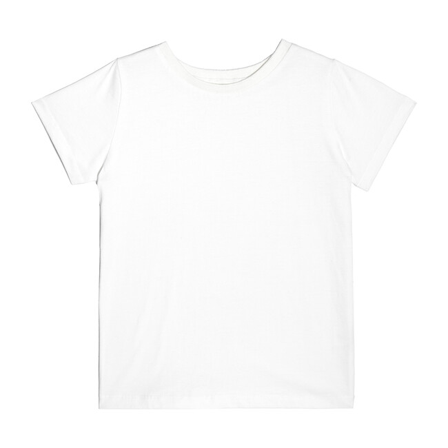 Bailey Short Sleeve Tee, White - Shirts - 1
