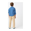 Finley Long Sleeve Polo, Blue - Shirts - 4