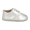 Lorca Lace Up Shoe, Silver - Oxfords - 2