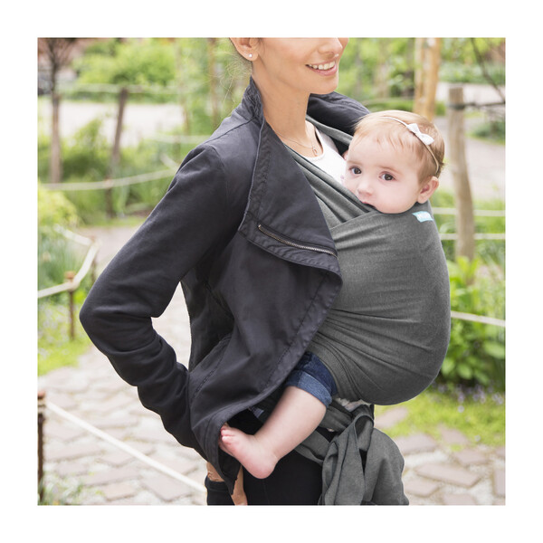 moby wrap classic gray