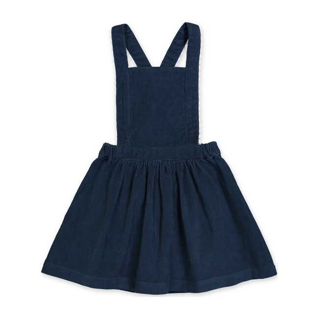 Lucie Dress, Slate Blue - Petite Lucette Dresses | Maisonette