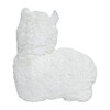 Llama Furry Pillow, White - Decorative Pillows - 2 - thumbnail