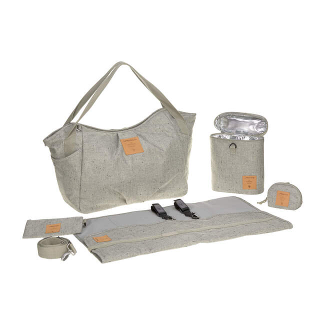 Twin Bag, Light Grey - Diaper Bags - 2