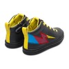 Runner Lightning Bolt Sneaker, Black - Sneakers - 4