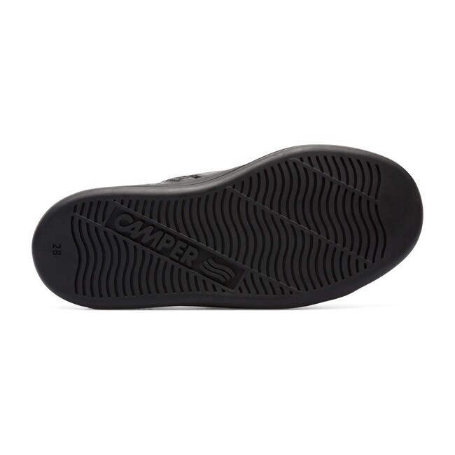 Runner Lightning Bolt Sneaker, Black - Sneakers - 5