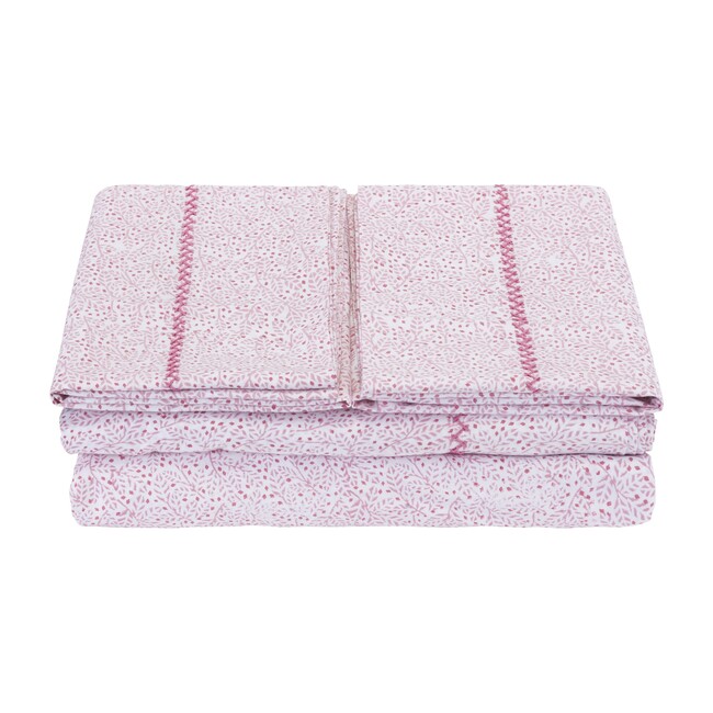 June Sheet Set, Pink