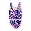 Navy and Pink Palm Reader Tankini - Two Pieces - 2