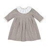 Ines Dress, Chocolat - Dresses - 1 - thumbnail