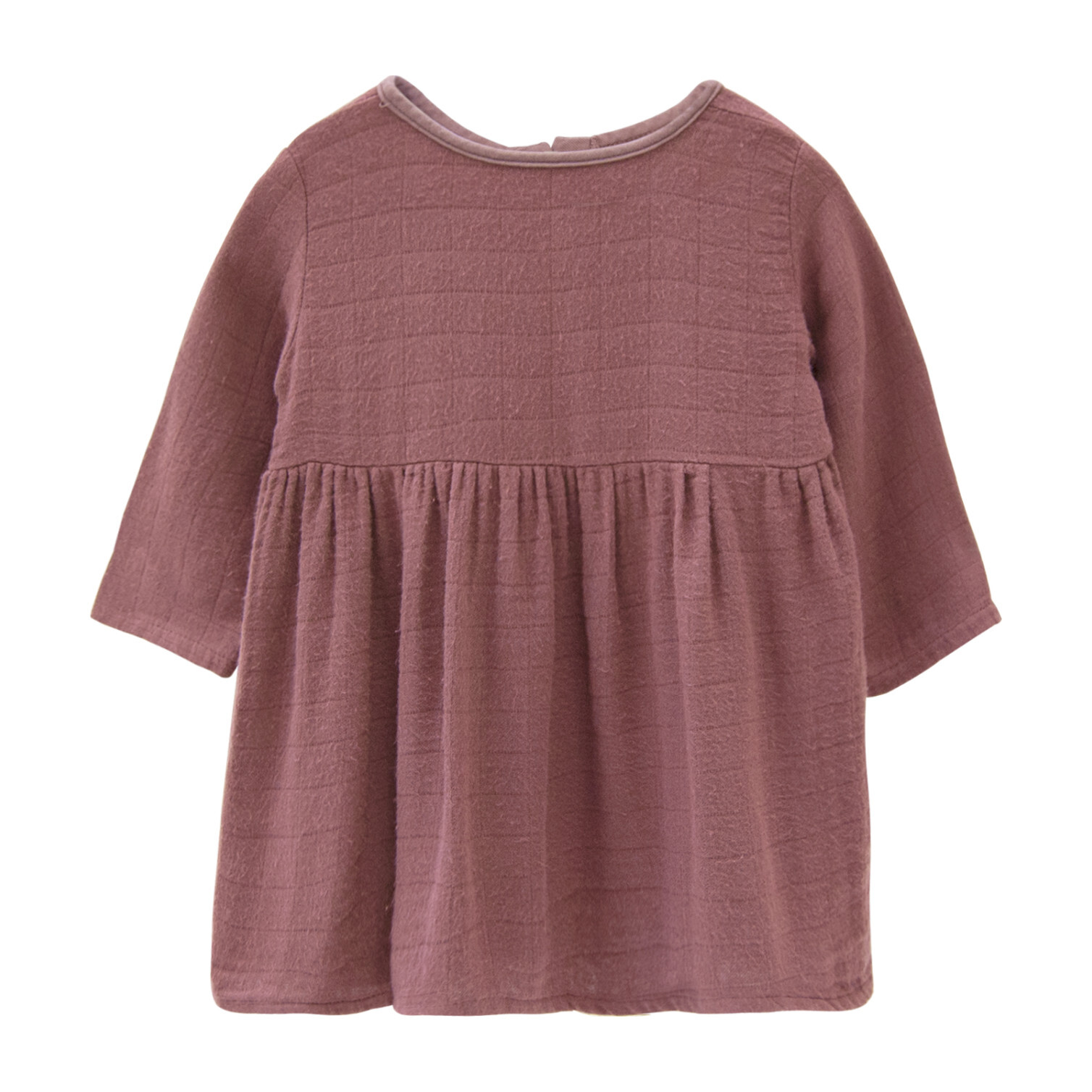 Gauze Prairie Dress, Berry