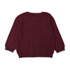 Felix Sweater, Burgundy Red - Sweaters - 3