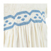 Fleur Corduroy Scalloped Dress, White - Dresses - 3