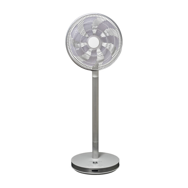 Flow by Objecto F5 Pedestal Fan, White