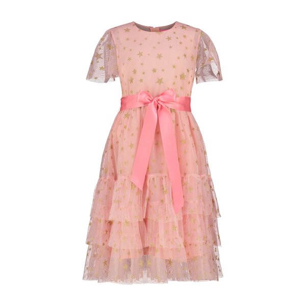 pink star dress