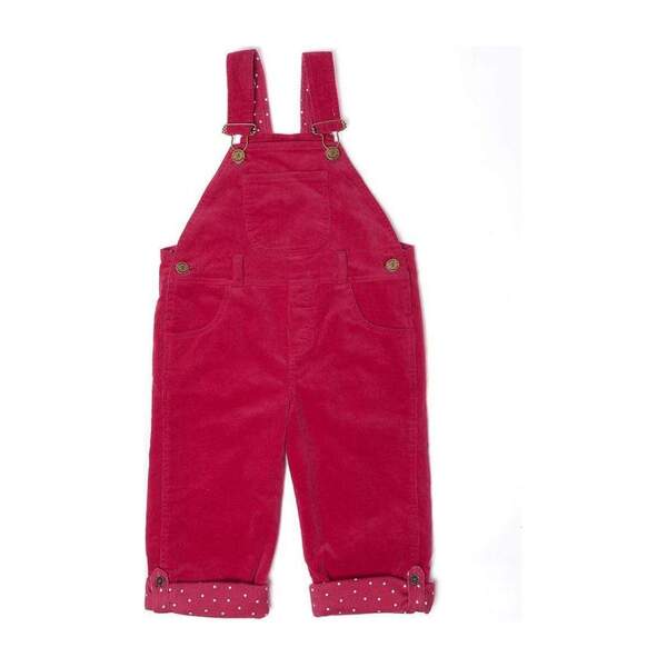 hot pink dungarees