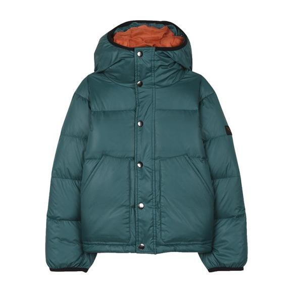 Child Snowflow Down Jacket University, Green - Finger in the Nose