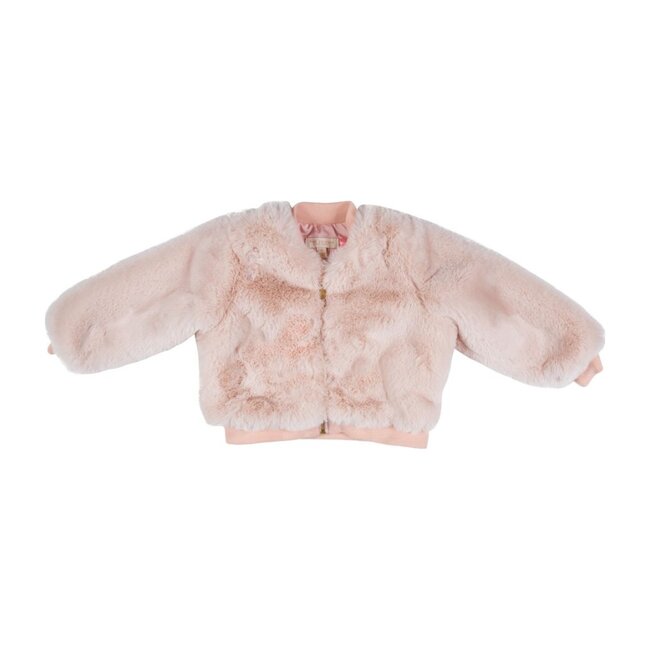 Bomber Jacket, Powder Pink - Jackets - 1