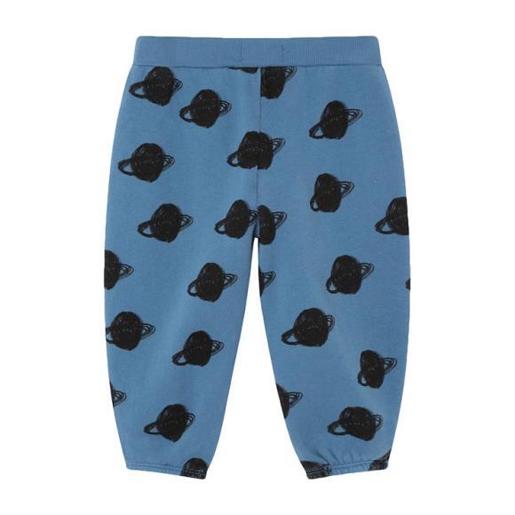 Baby Sweatpants With All-Over Saturn Print, Blue - Sweatpants - 2