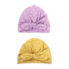 Baby Turban Set, Polka Dots - Hair Accessories - 1 - thumbnail