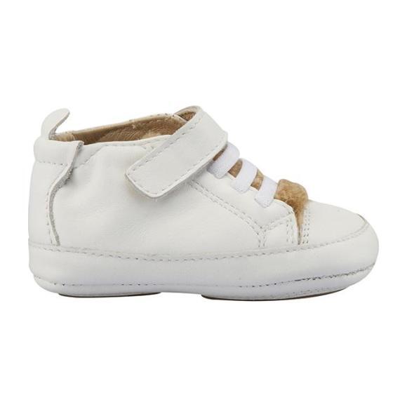 Baby Toasty Bub Shoes With Faux Fur Snow, White - Sneakers - 1