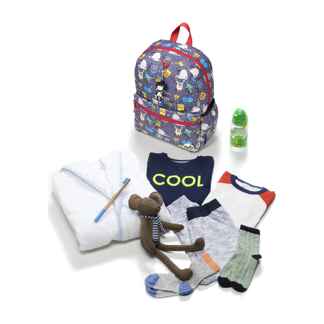 Junior Backpack, Monster - Backpacks - 9