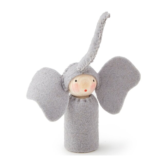 Peg Doll in Elephant Costume - Dolls - 1