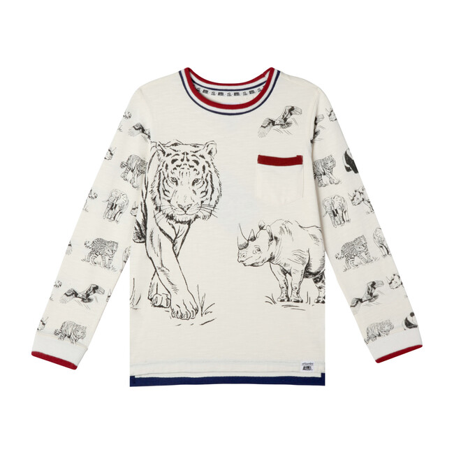 Animal Planet Eli Shirt, Cream - Tees - 1