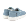Slip-on with Fur Lining, Ski Blue Suede - Slip Ons - 3