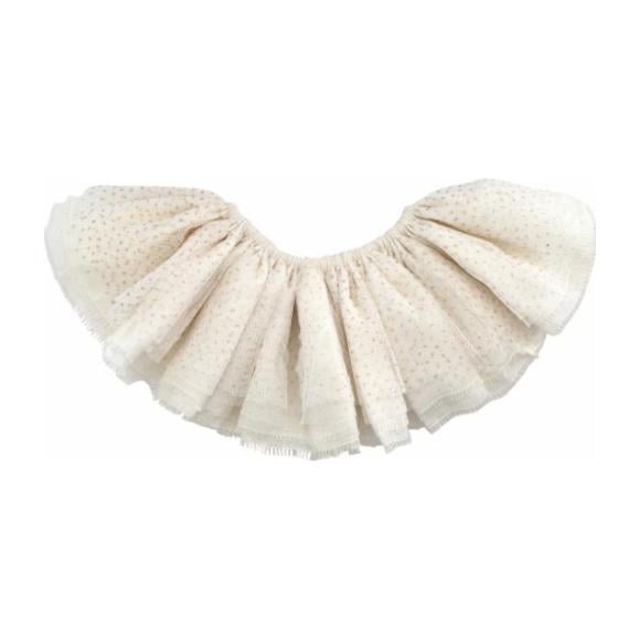 Glinda Fairy Tutu Skirt, Ivory and Gold