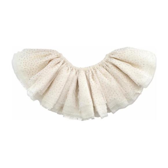 Glinda Fairy Tutu Skirt, Ivory and Gold
