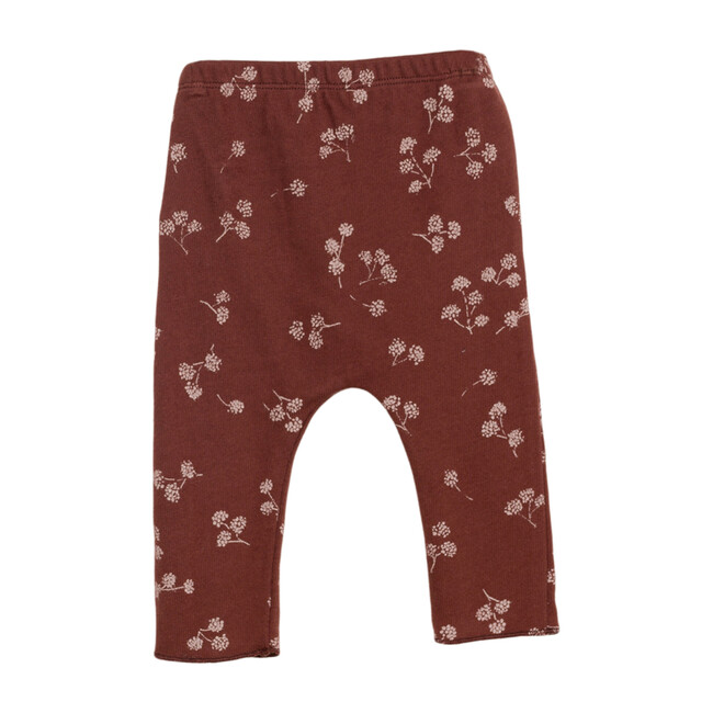 maroon baby leggings