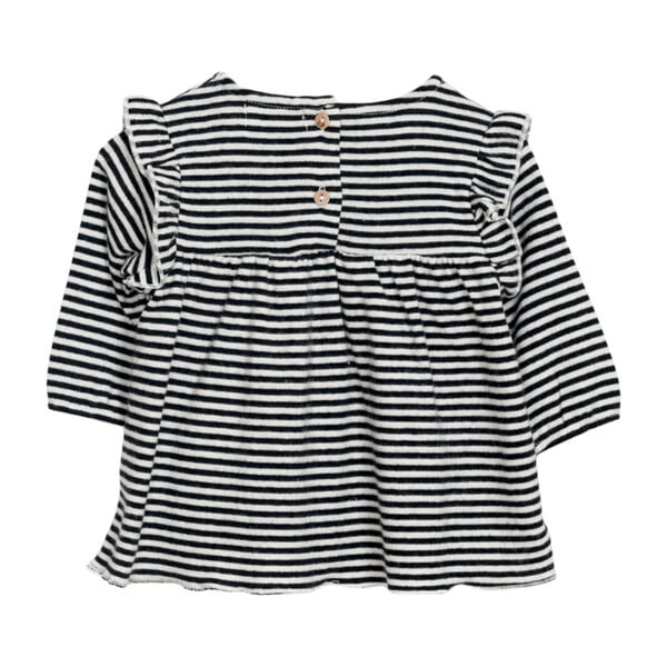 Striped Tunic, Black