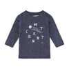 Baby Comet Benny Long Sleeve Tee, Grey - Tees - 1 - thumbnail