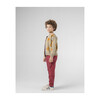 Stars Jacquard Cardigan, Brown - Sweaters - 4