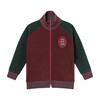 Polar Fleece Sweatshirt, Maroon - Jackets - 1 - thumbnail