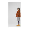 Faux Fur Jacket, Brown - Jackets - 4