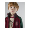 Polar Fleece Sweatshirt, Maroon - Jackets - 3