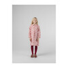 *Organic* All Over Saturn Button Dress, Pink - Dresses - 3