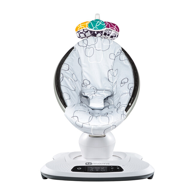 mamaRoo 4 infant seat, Silver Plush
