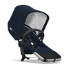 Bugaboo Donkey2 Classic Duo Extension Set Complete, Aluminum Frame, Dark Navy - Double Strollers - 1 - thumbnail