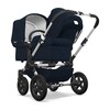 Bugaboo Donkey2 Classic Duo Extension Set Complete, Aluminum Frame, Dark Navy - Double Strollers - 2