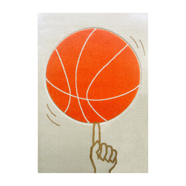 Basketball Rug, 134 x 180