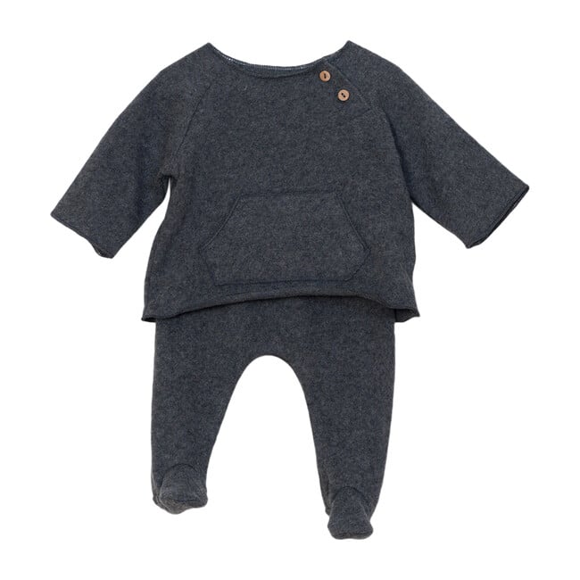 Two Piece Play Set, Charcoal - Mixed Apparel Set - 1