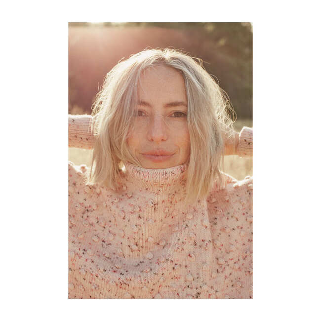 Exclusive* Women's Popcorn Sweater, Dusty Rose Confetti Exclusive* Women's Popcorn Sweater, Dusty Rose Confetti